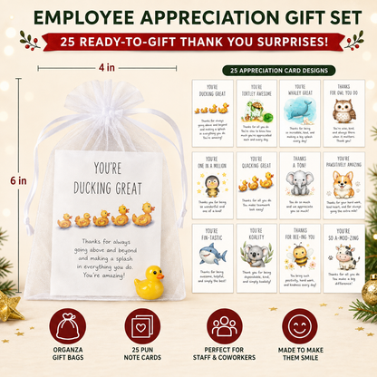 Thankimals™ Employee Appreciation Gift Set