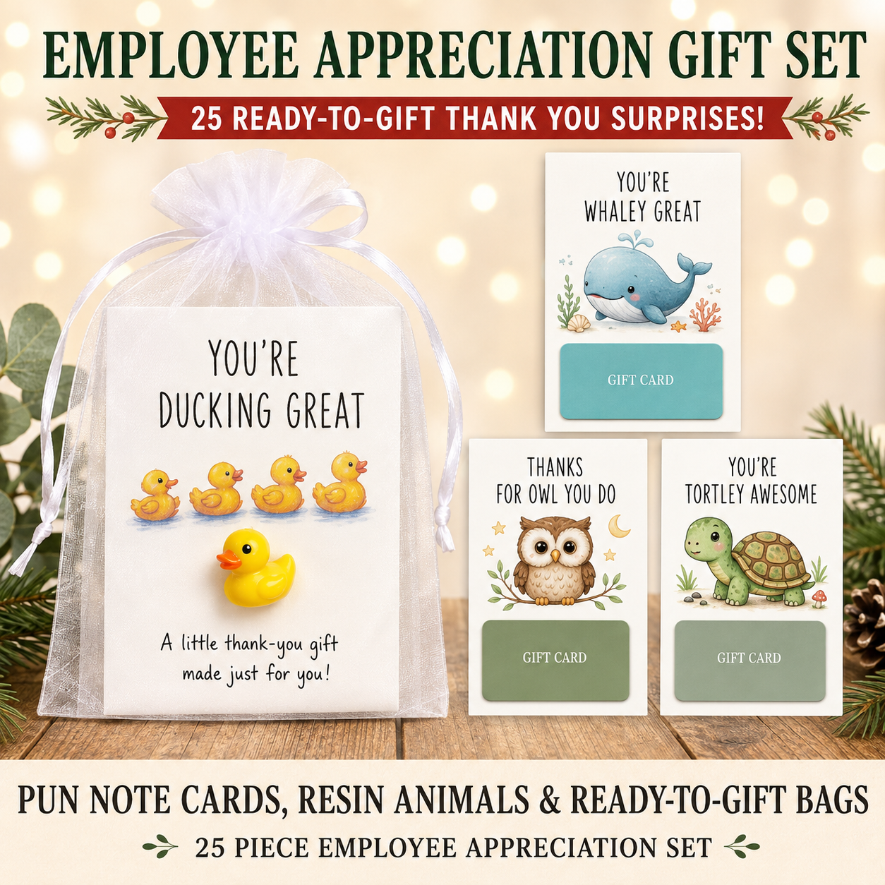 Thankimals™ Employee Appreciation Gift Set